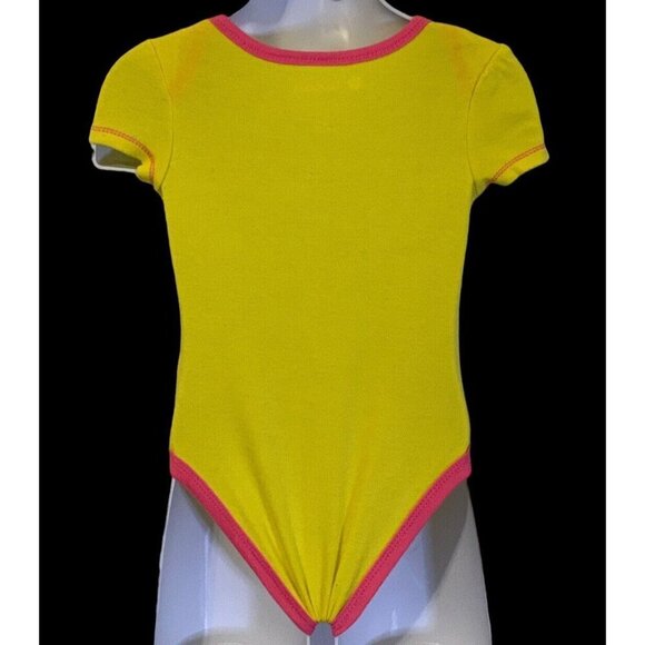 Looney Tunes Tweety Bird One Piece Romper Baby Girl Size 6-9 Months Yellow Pink - Picture 4 of 8